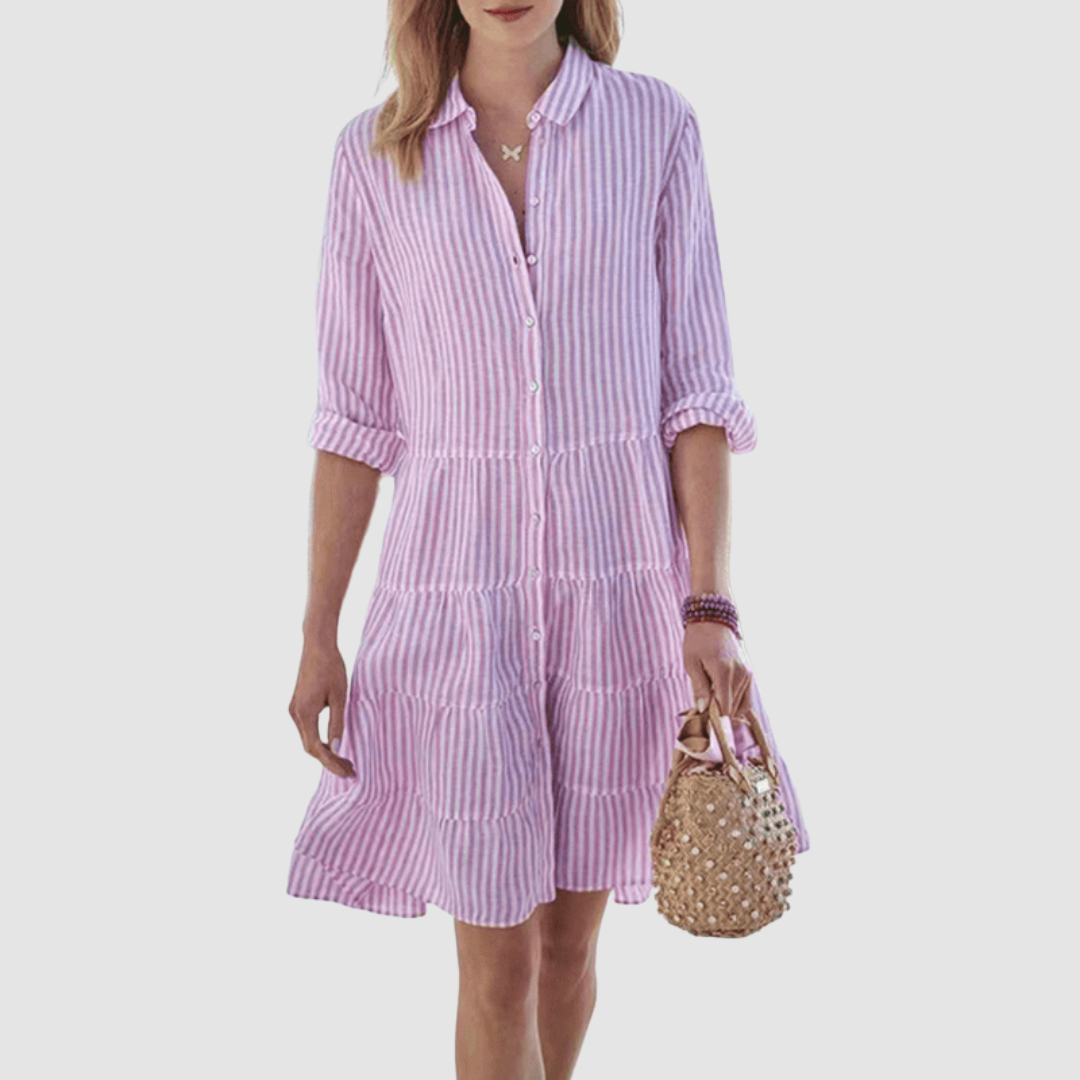 Lyza™ Breezy Striped Dress