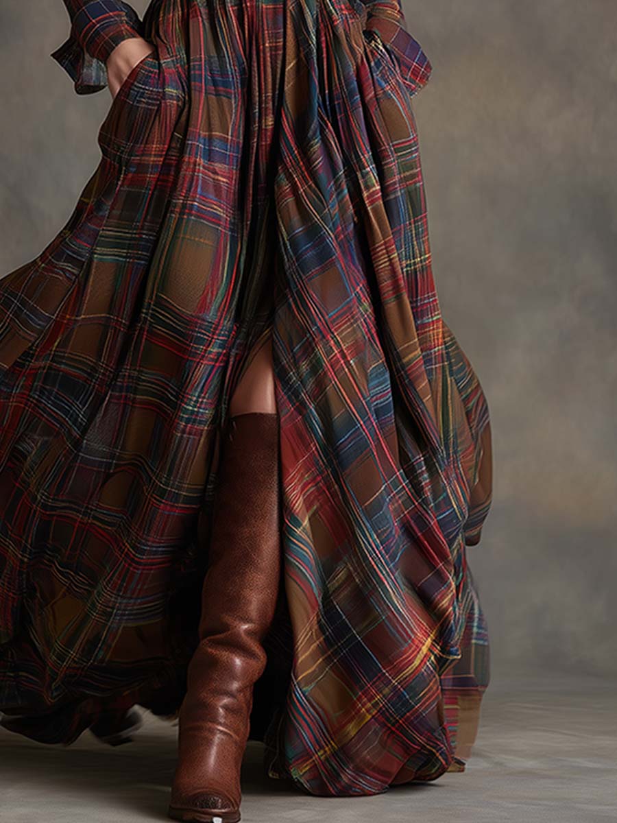 Samantha™ Belted Shirt Dress