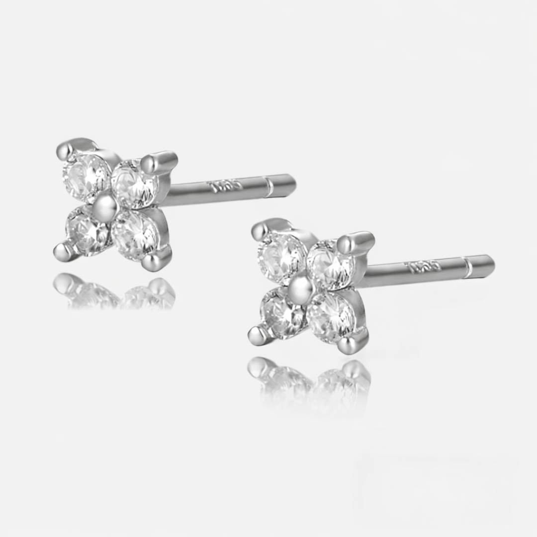 Dainty Flower Stud Earrings