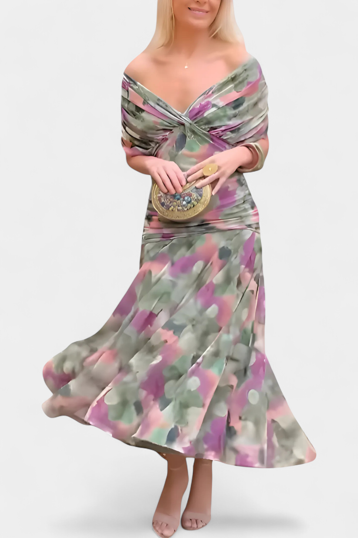 Amarra™ Long Floral Dress