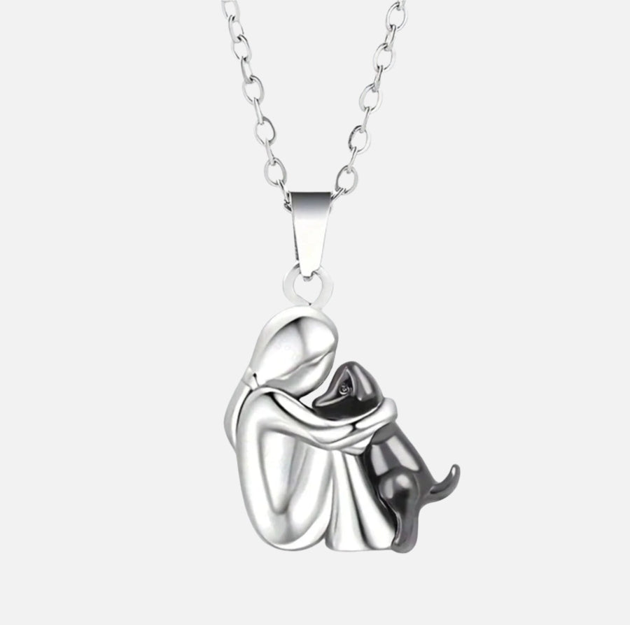Dog Embrace Necklace
