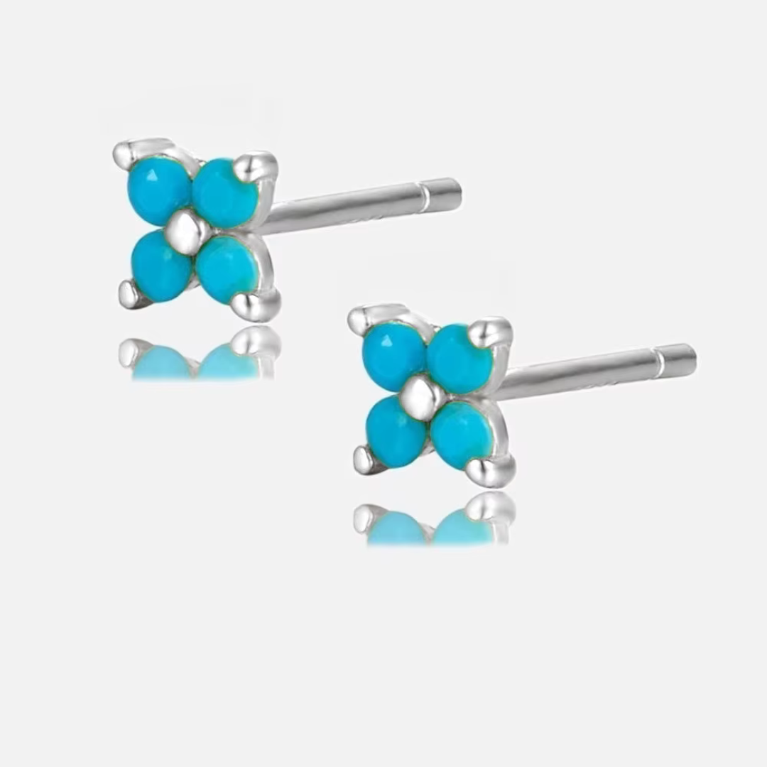Dainty Flower Stud Earrings