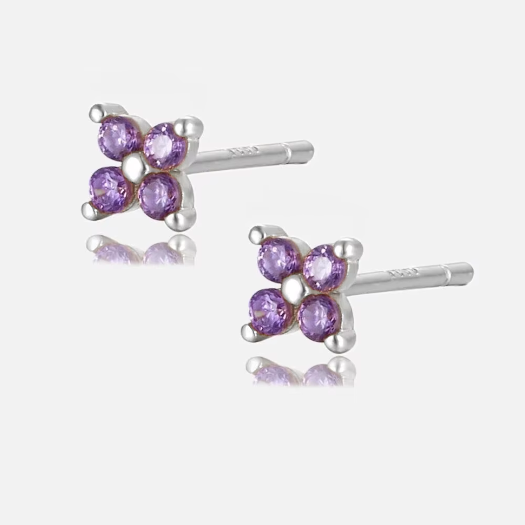 Dainty Flower Stud Earrings