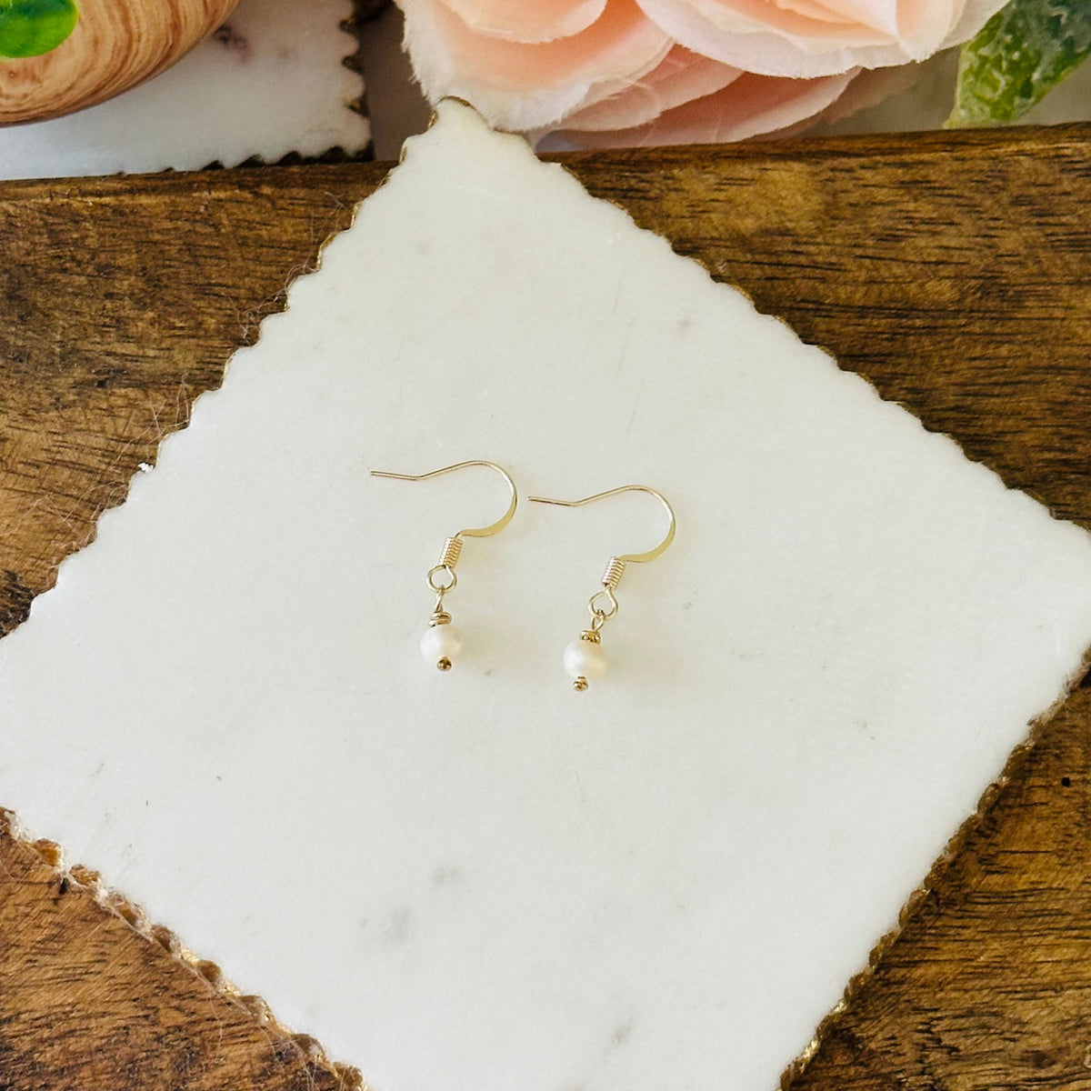 Greta Freshwater Pearl Earrings