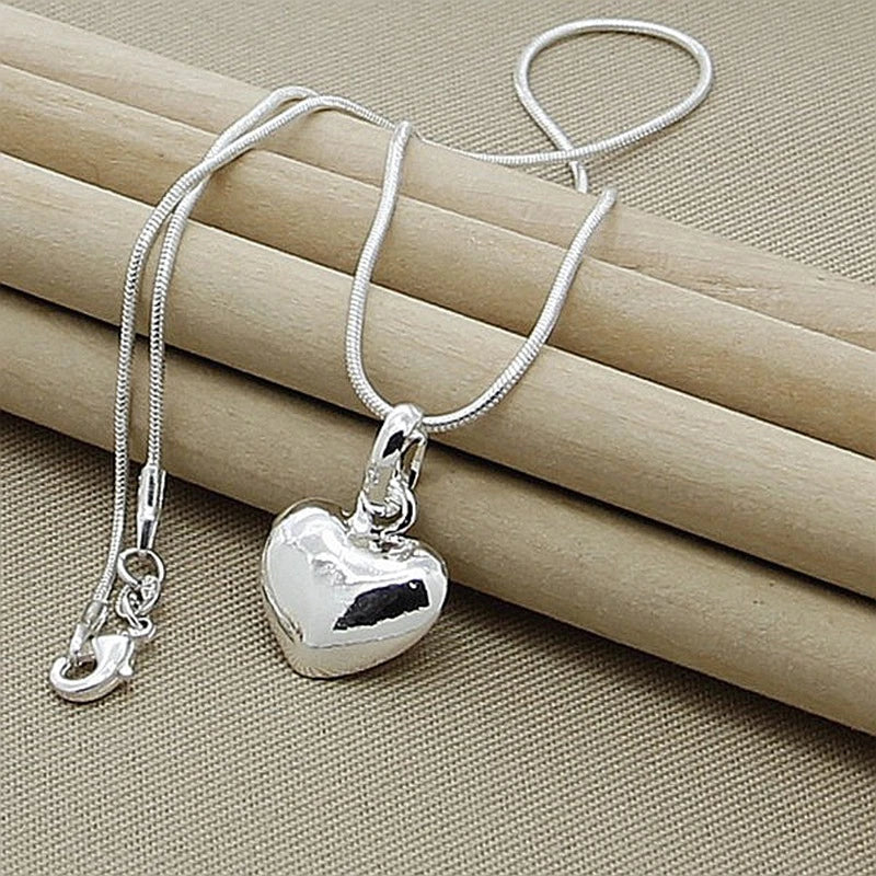 Silver Heart Necklace