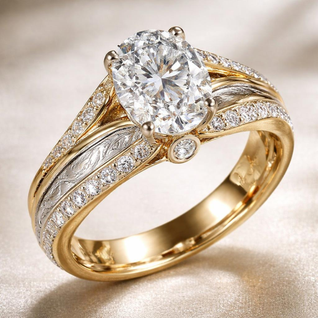 Vintage Zirconia Ring