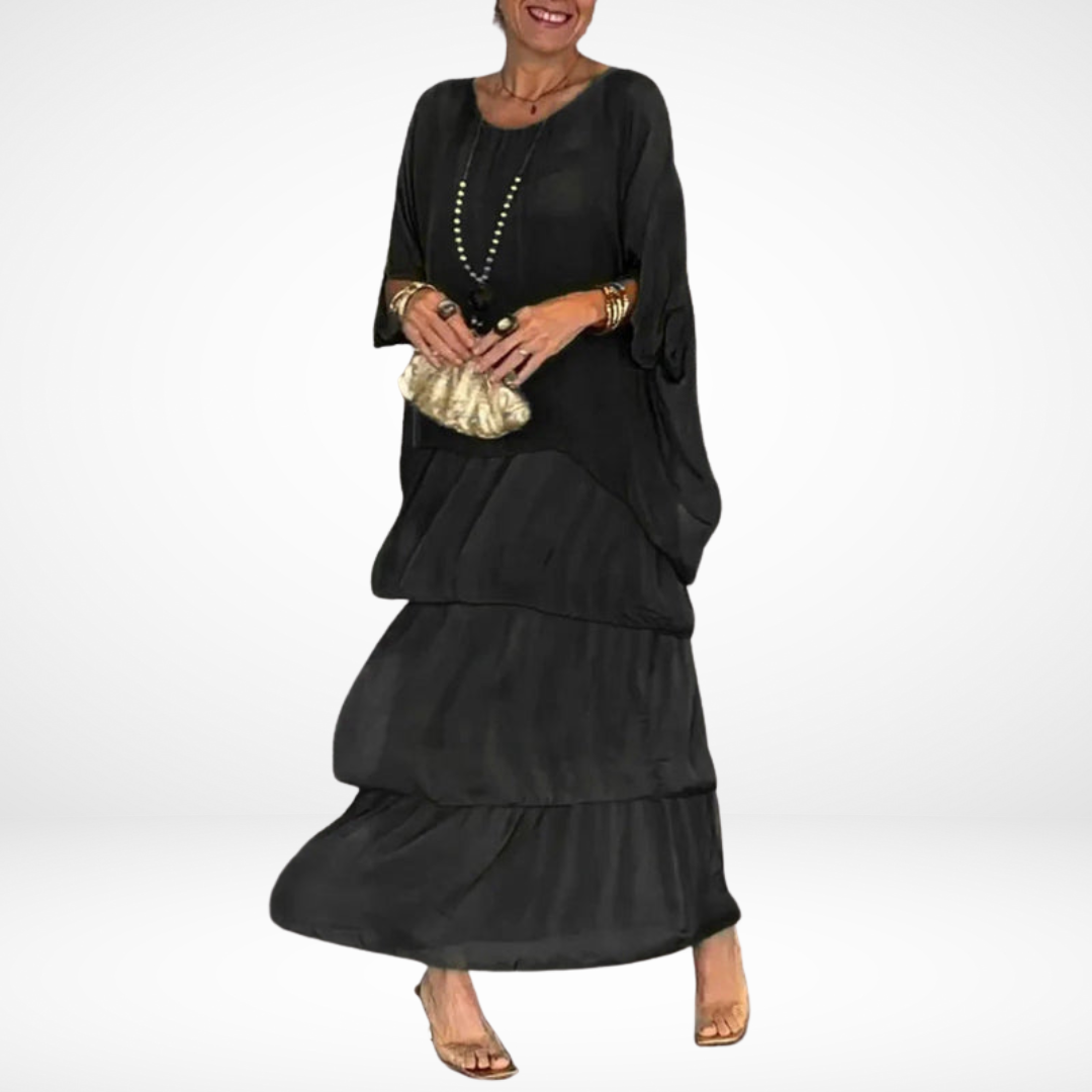 Hylda™ Artistic Loose Maxi Dress