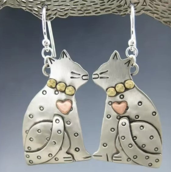 Enchanting Cat Earrings