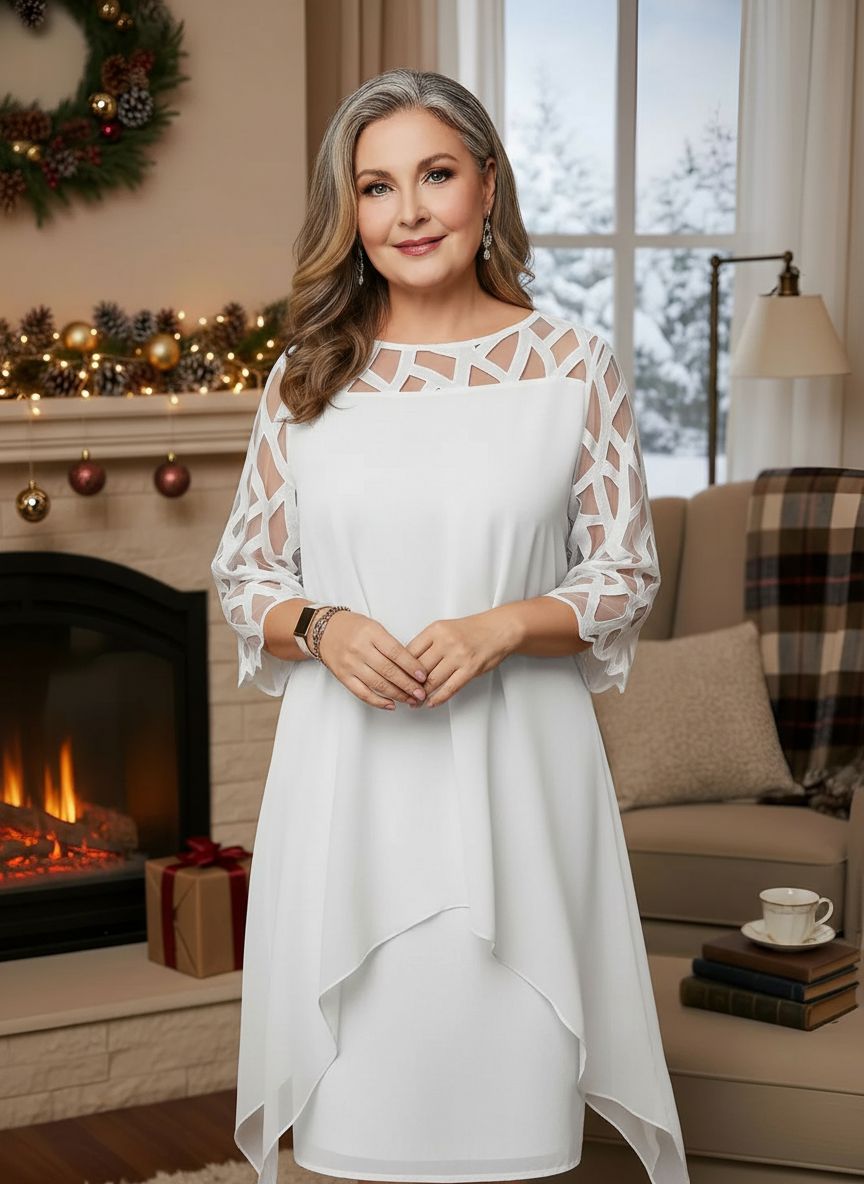 Josephine™ Elegant Lace Dress
