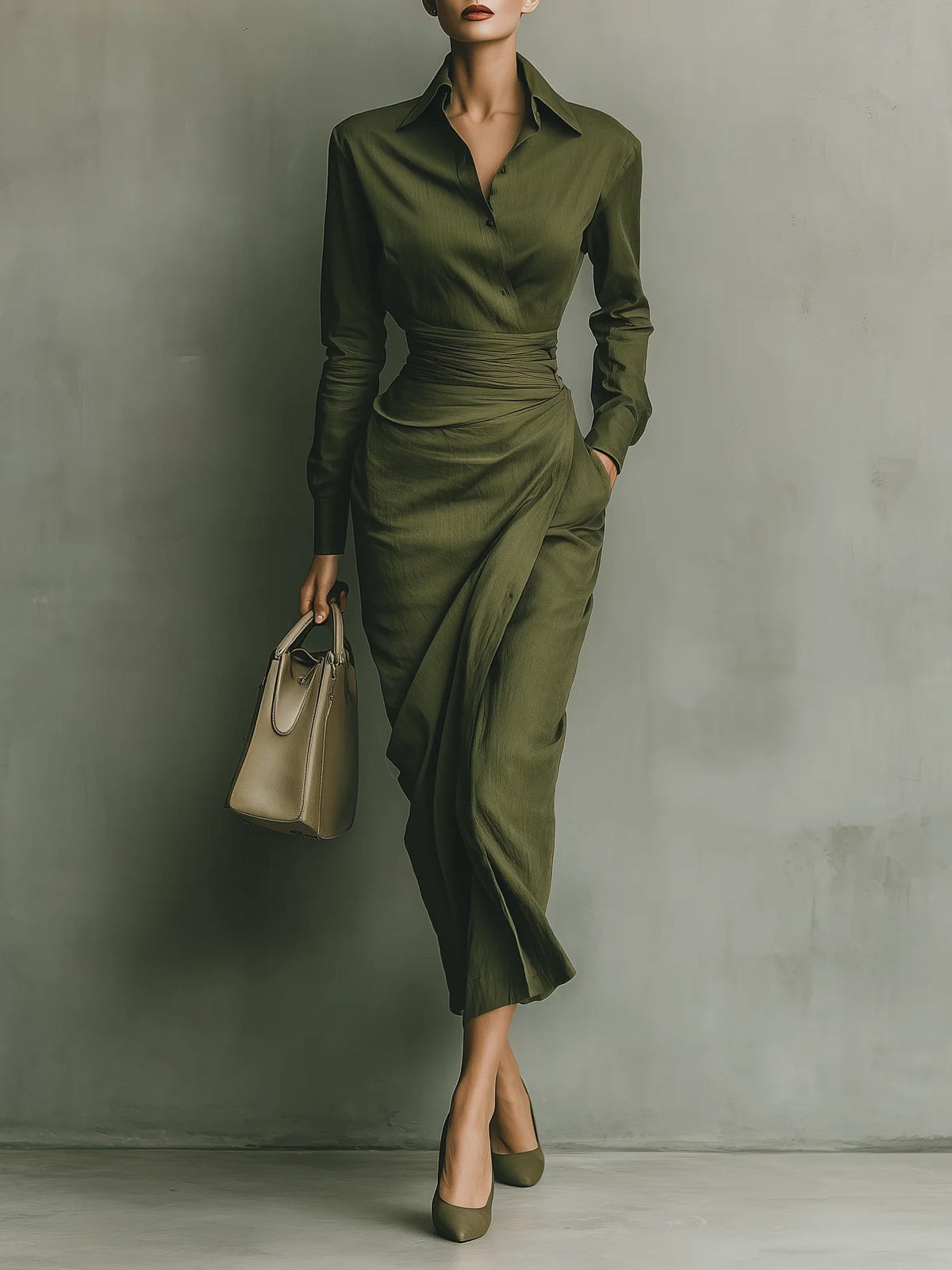 Stacey™ Wrap Maxi Dress