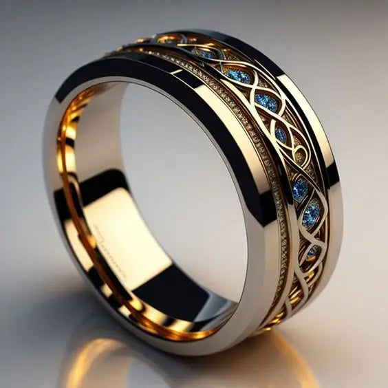 Eternal Gold Infinity Ring