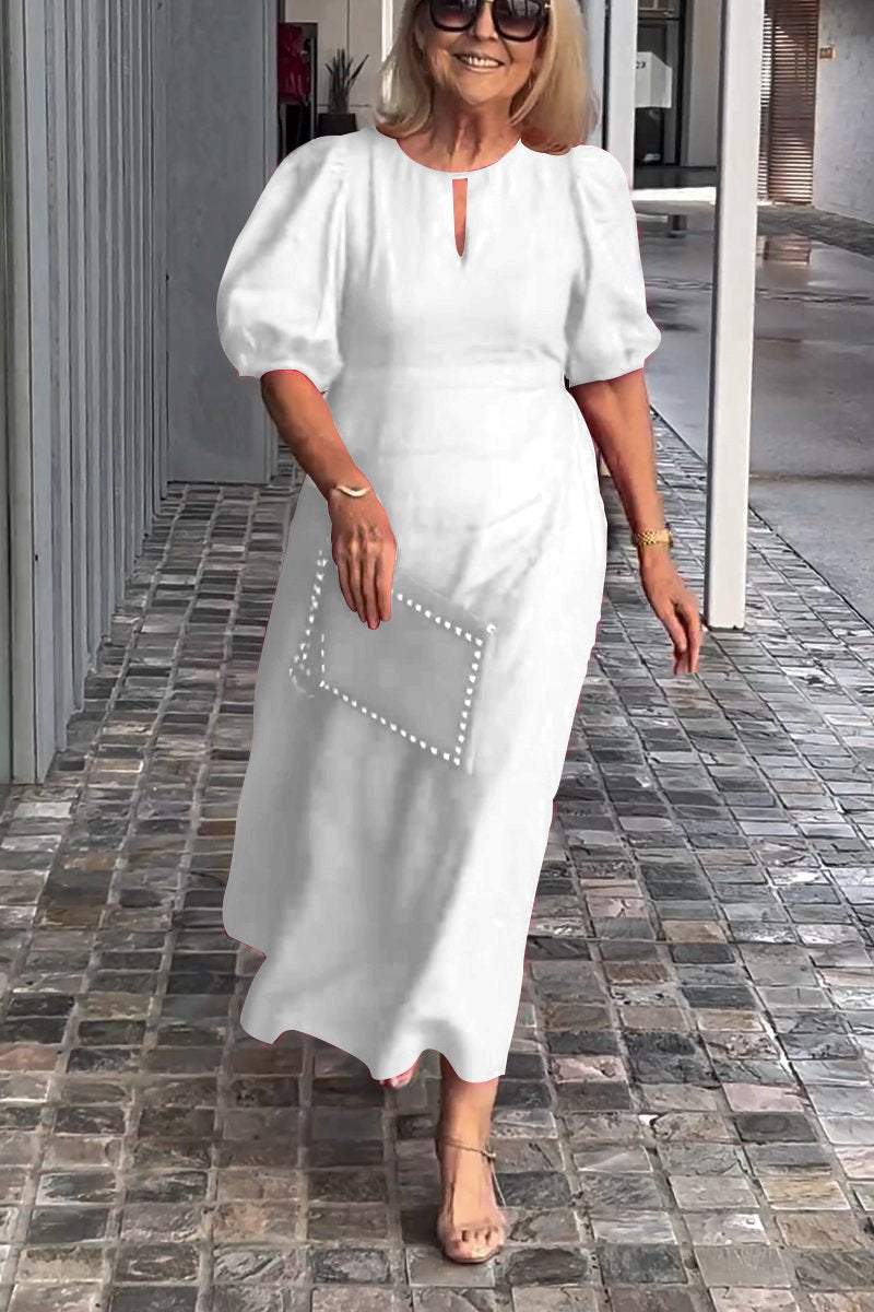 Amelie™ Timeless Puff Sleeve Dress