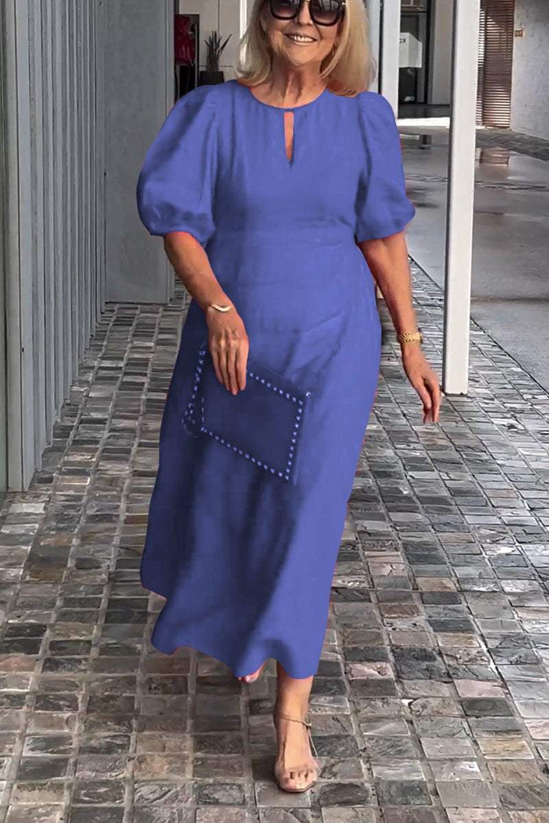 Amelie™ Timeless Puff Sleeve Dress
